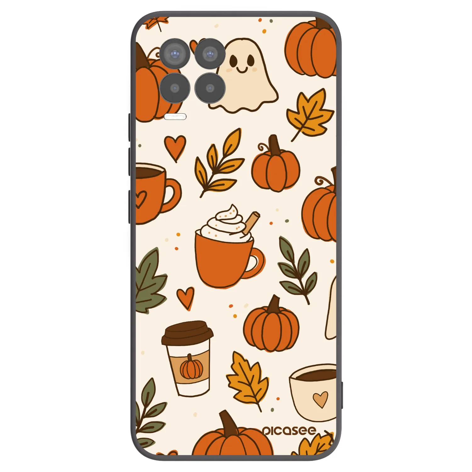 Picasee Realme 8 Pro Hülle - Schwarzes Silikon - Fall vibes