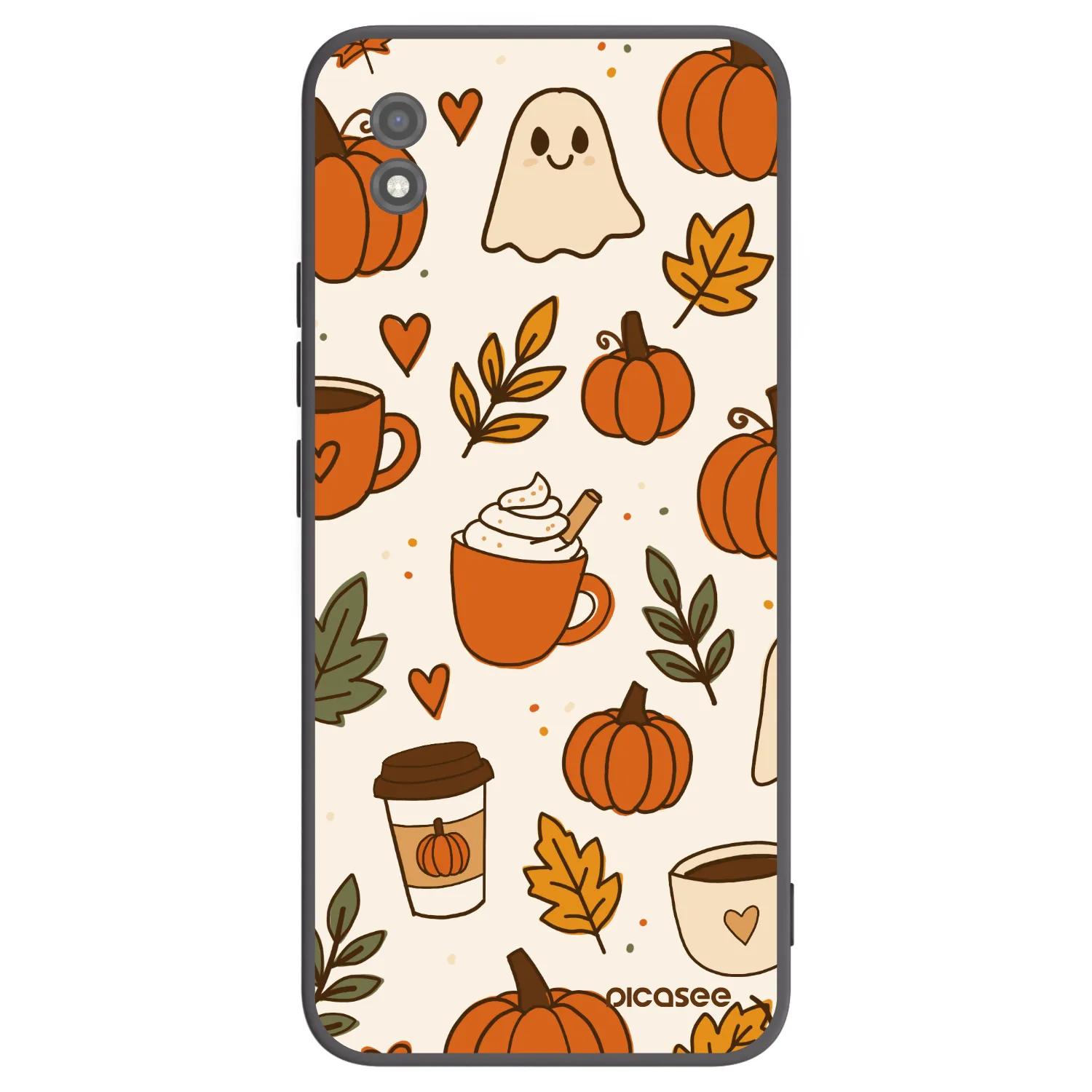 Picasee Realme C11 (2021) Hülle - Schwarzes Silikon - Fall vibes