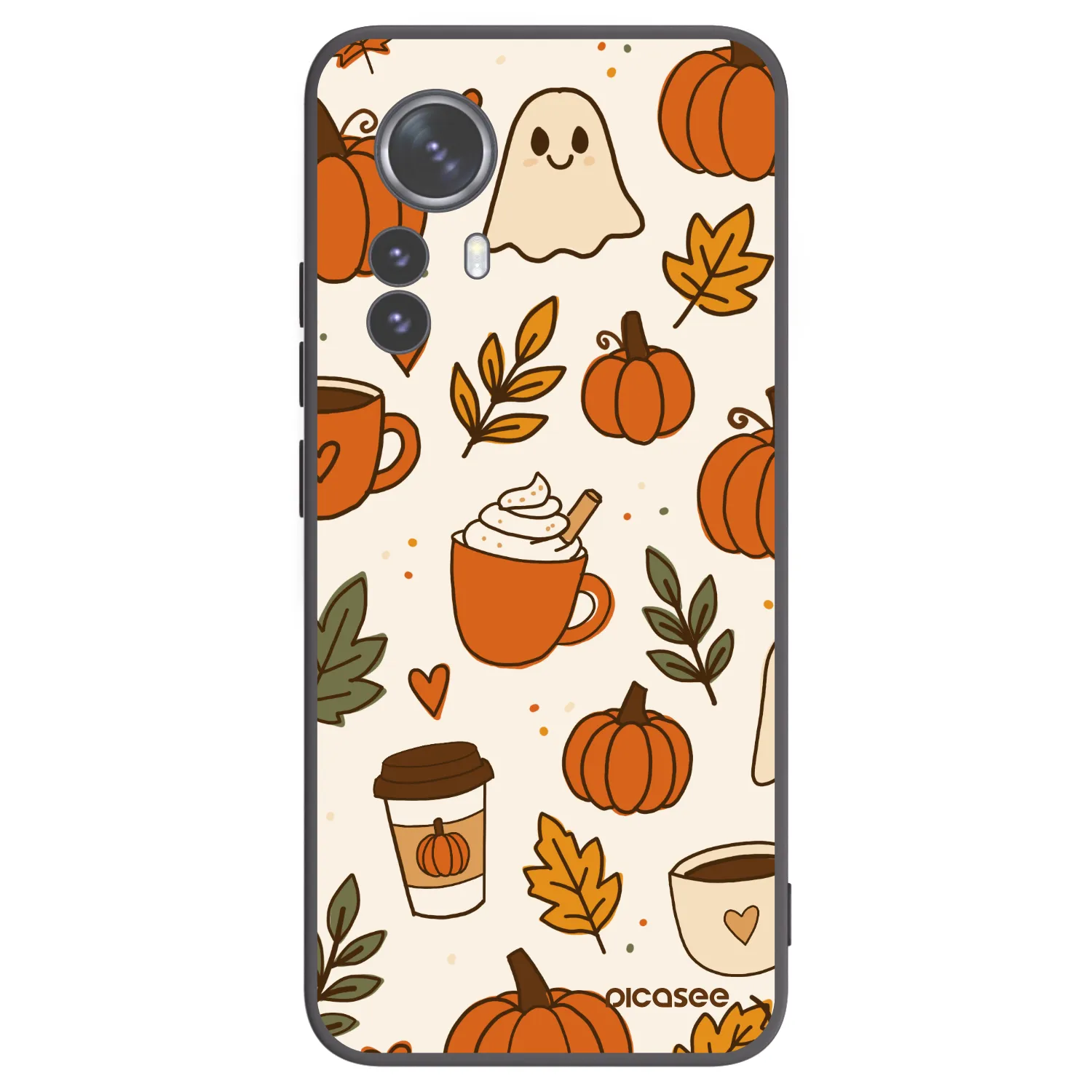 Picasee Xiaomi 12 Pro Hülle - Schwarzes Silikon - Fall vibes
