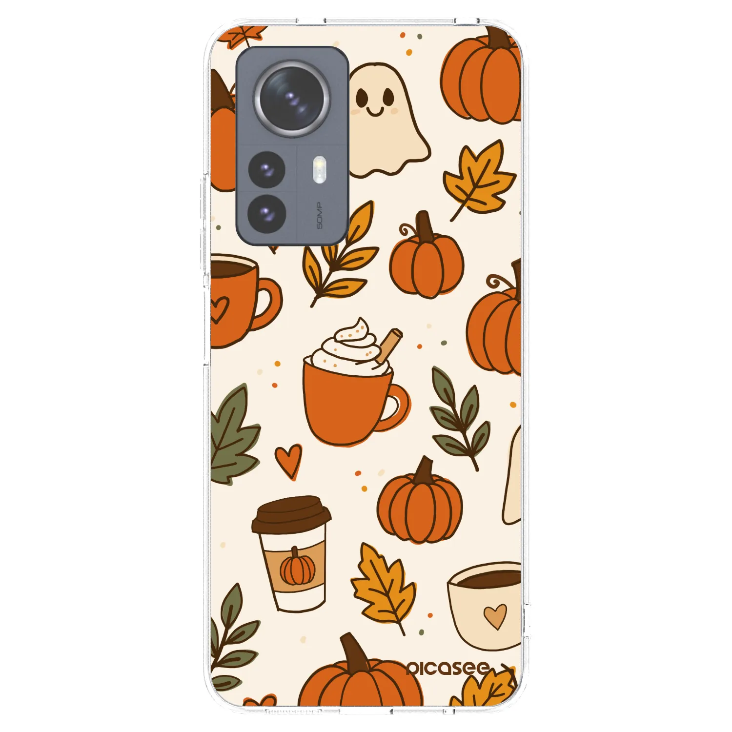 Picasee Xiaomi 12 Pro Hülle - Transparentes Silikon - Fall vibes