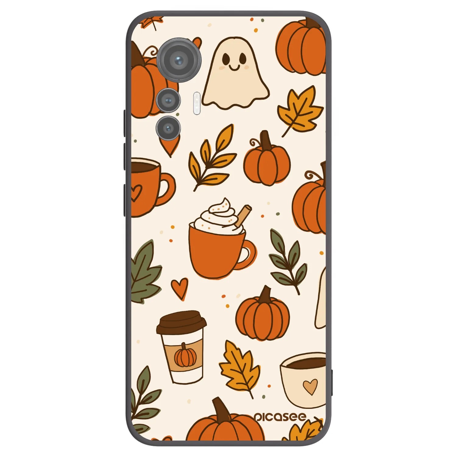 Picasee Xiaomi 12 Lite Hülle - Schwarzes Silikon - Fall vibes
