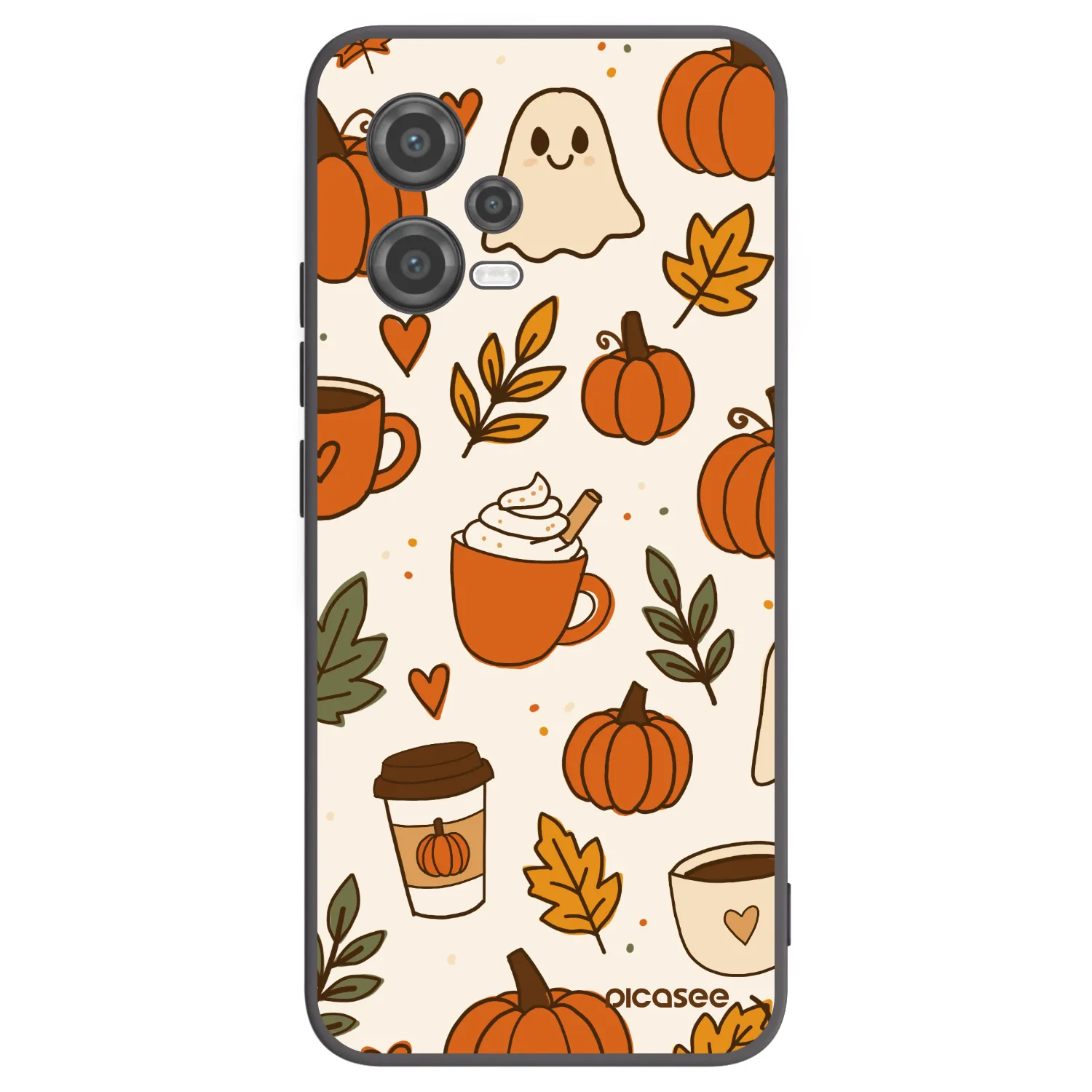 Picasee Xiaomi Poco X5 Hülle - Schwarzes Silikon - Fall vibes