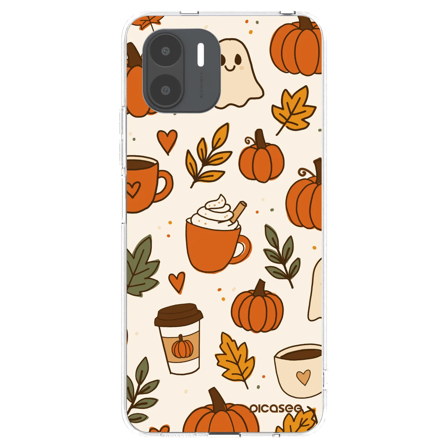 Picasee Xiaomi Redmi A2 Hülle - Transparentes Silikon - Fall vibes