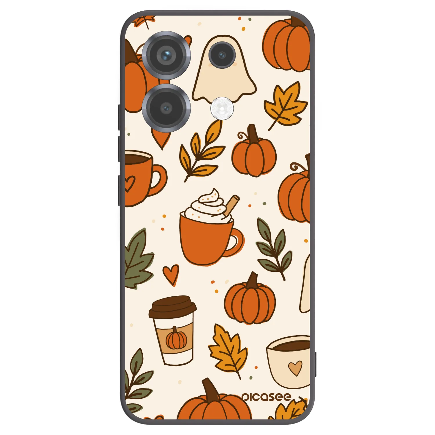Picasee Xiaomi Poco X6 Hülle - Schwarzes Silikon - Fall vibes