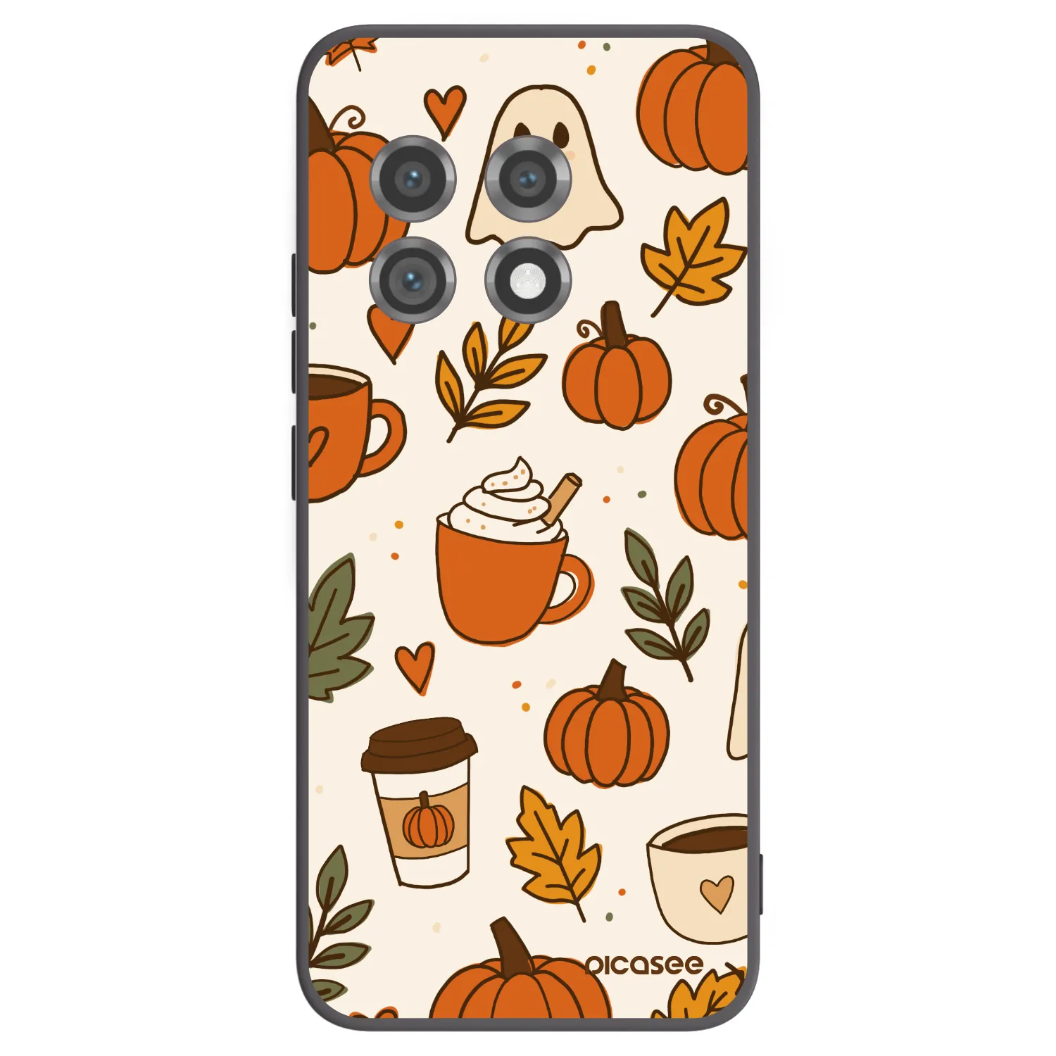 Picasee OnePlus 11 5G Hülle - Schwarzes Silikon - Fall vibes