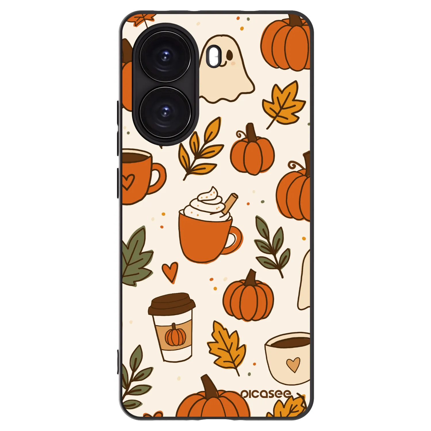 Picasee Xiaomi Poco X7 Pro 5G Hülle - Schwarzes Silikon - Fall vibes
