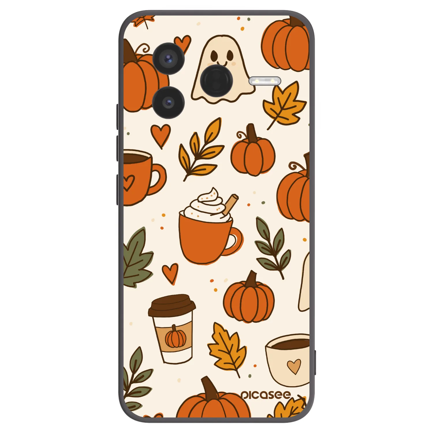 Picasee Xiaomi Poco F7 Pro 5G Hülle - Schwarzes Silikon - Fall vibes