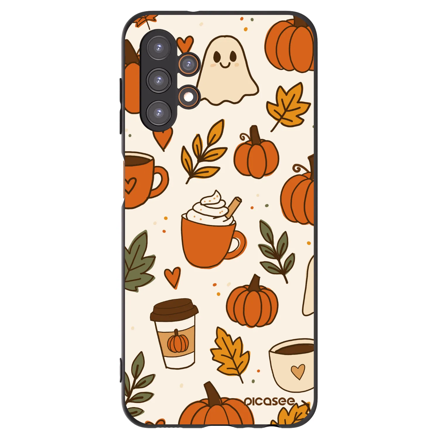Picasee Samsung Galaxy A13 5G Hülle - Schwarzes Silikon - Fall vibes