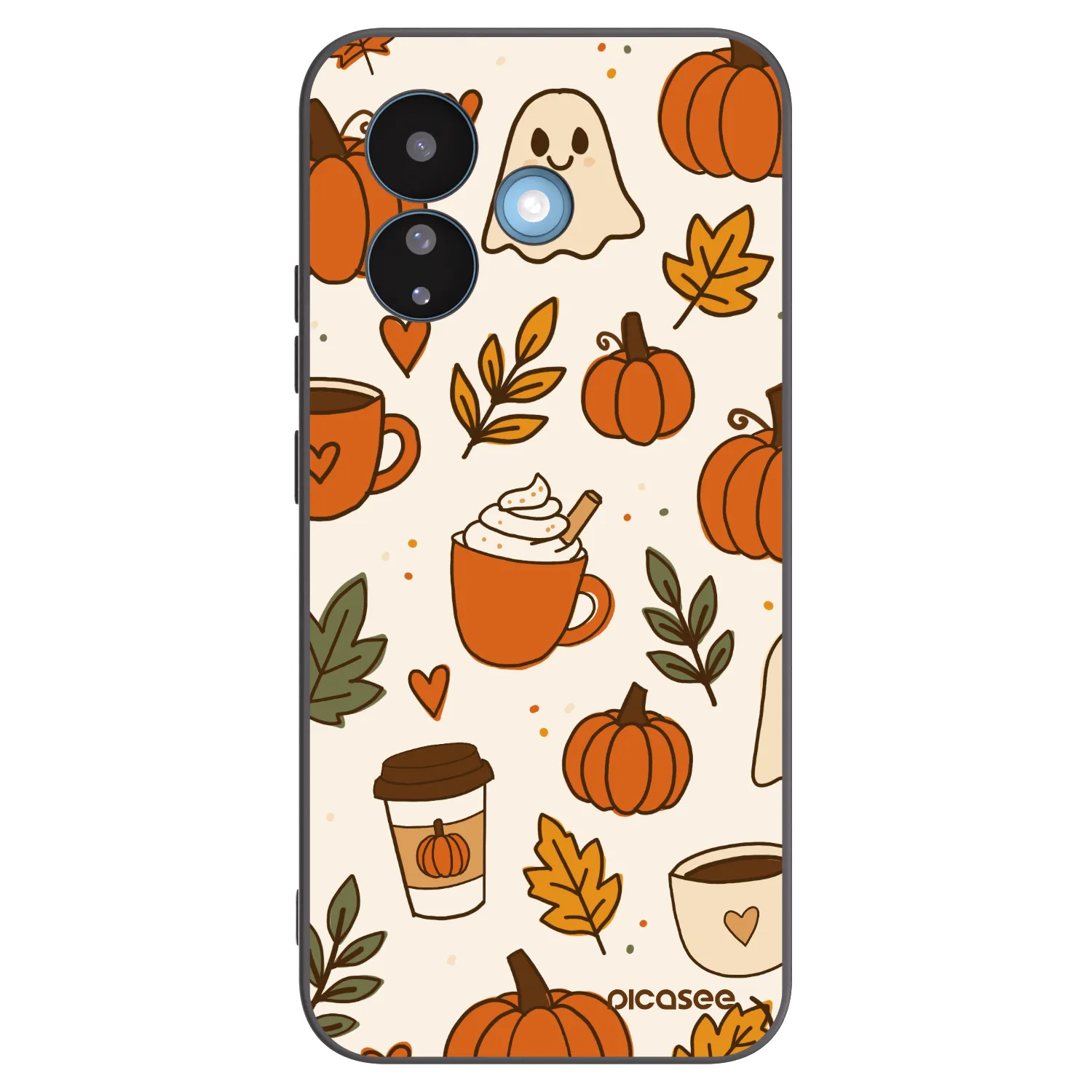 Picasee Xiaomi Redmi Note 17 Pro 5G Hülle - Schwarzes Silikon - Fall vibes