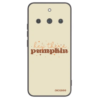 Picasee Realme 11 Pro+ Hülle - Schwarzes Silikon - Hey there pumpkin
