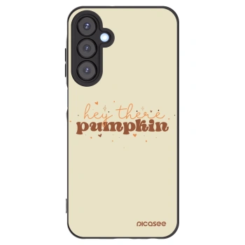 Picasee Samsung Galaxy A25 A256B 5G Hülle - Schwarzes Silikon - Hey there pumpkin