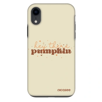 Hülle für Apple iPhone XR - Hey there pumpkin
