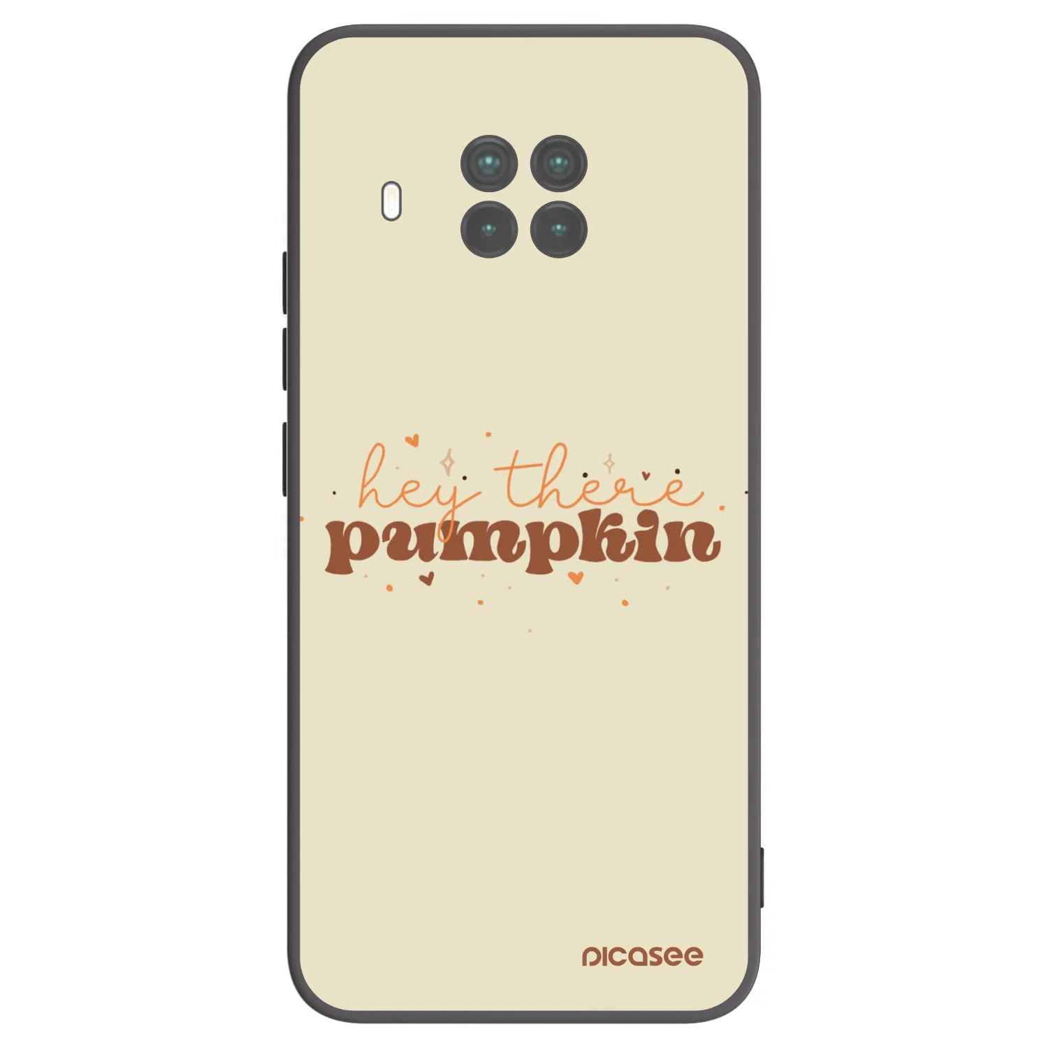 Picasee Xiaomi Mi 10T Lite Hülle - Schwarzes Silikon - Hey there pumpkin