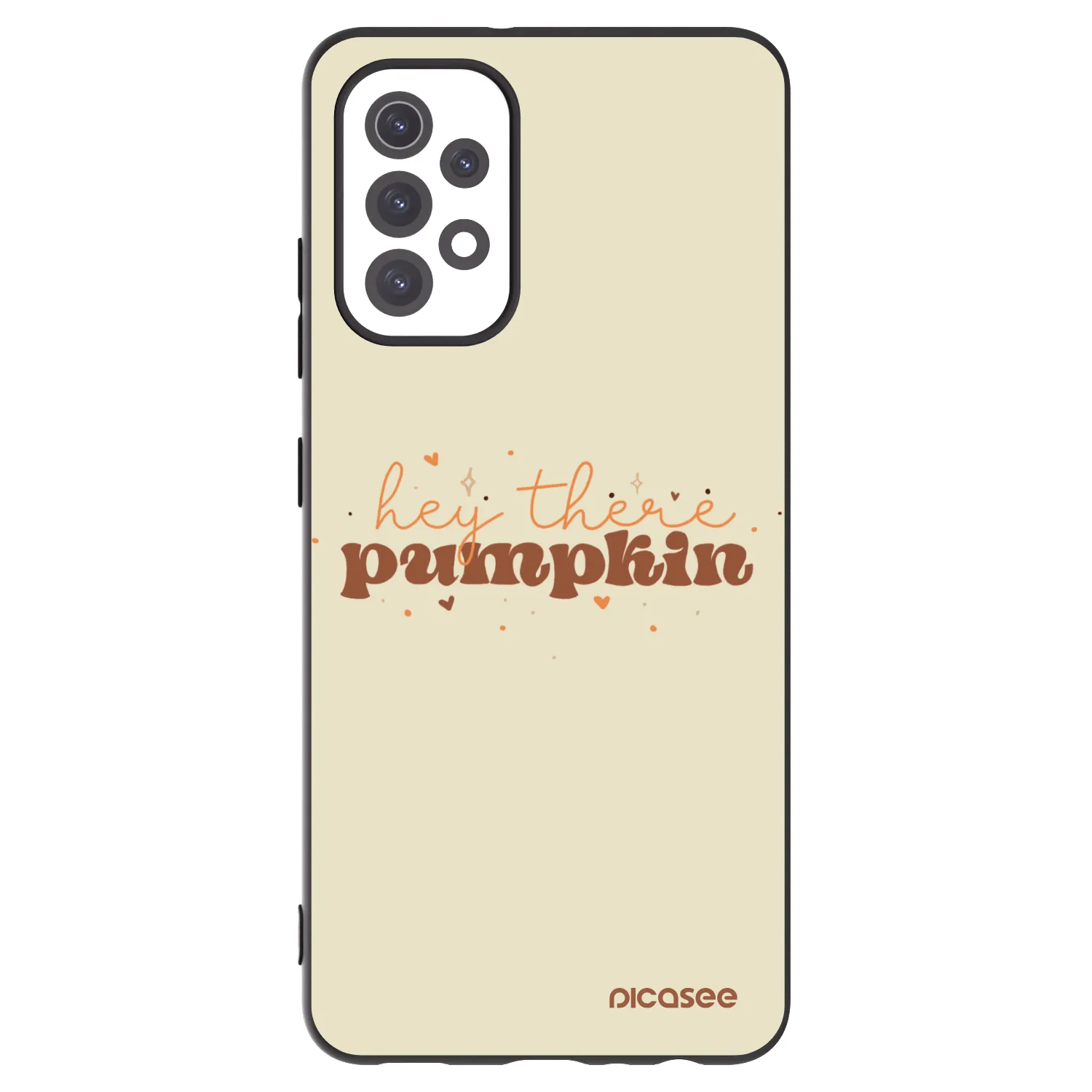 Picasee Samsung Galaxy A32 5G A326B Hülle - Schwarzes Silikon - Hey there pumpkin