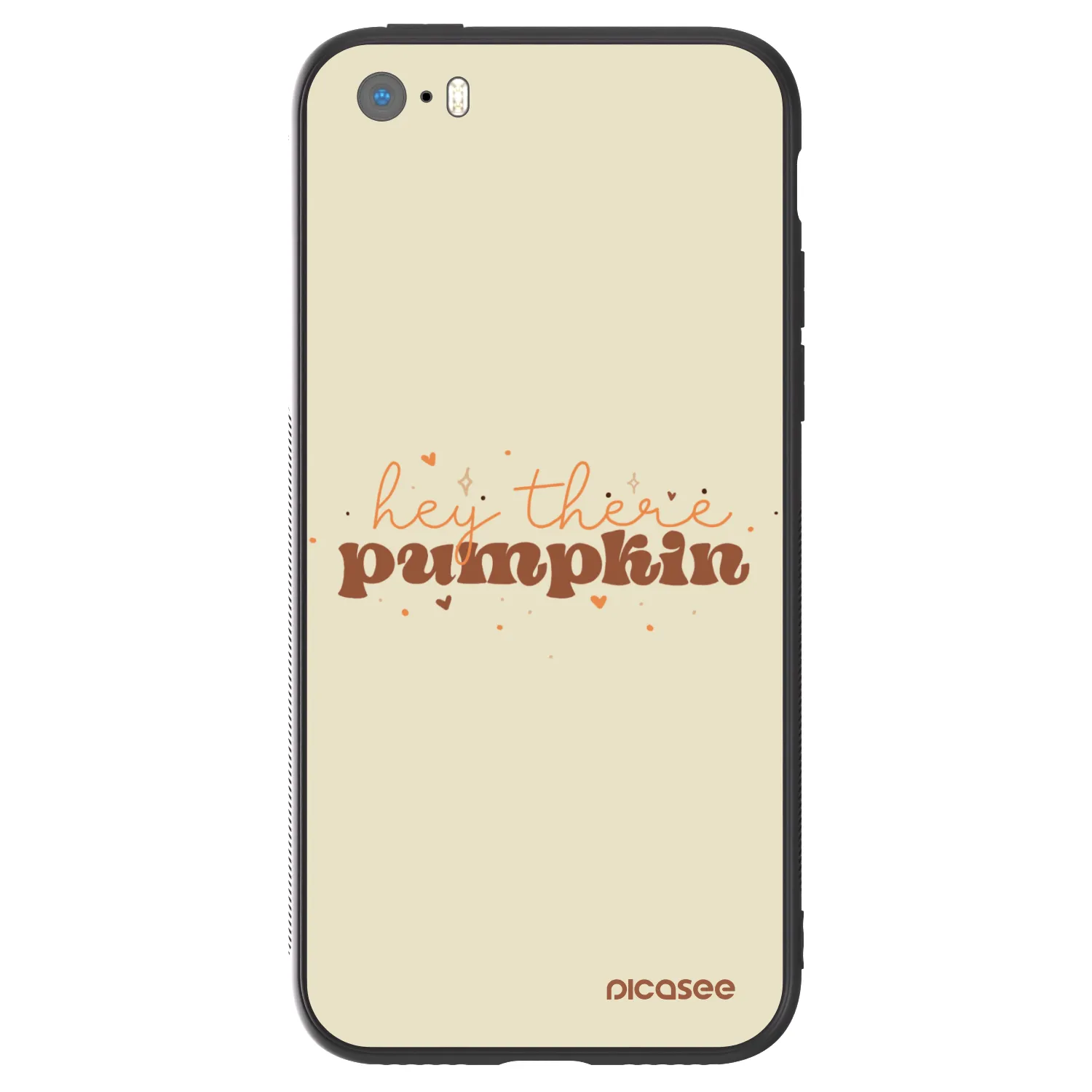 Picasee ULTIMATE CASE für Apple iPhone 5/5S/SE - Hey there pumpkin