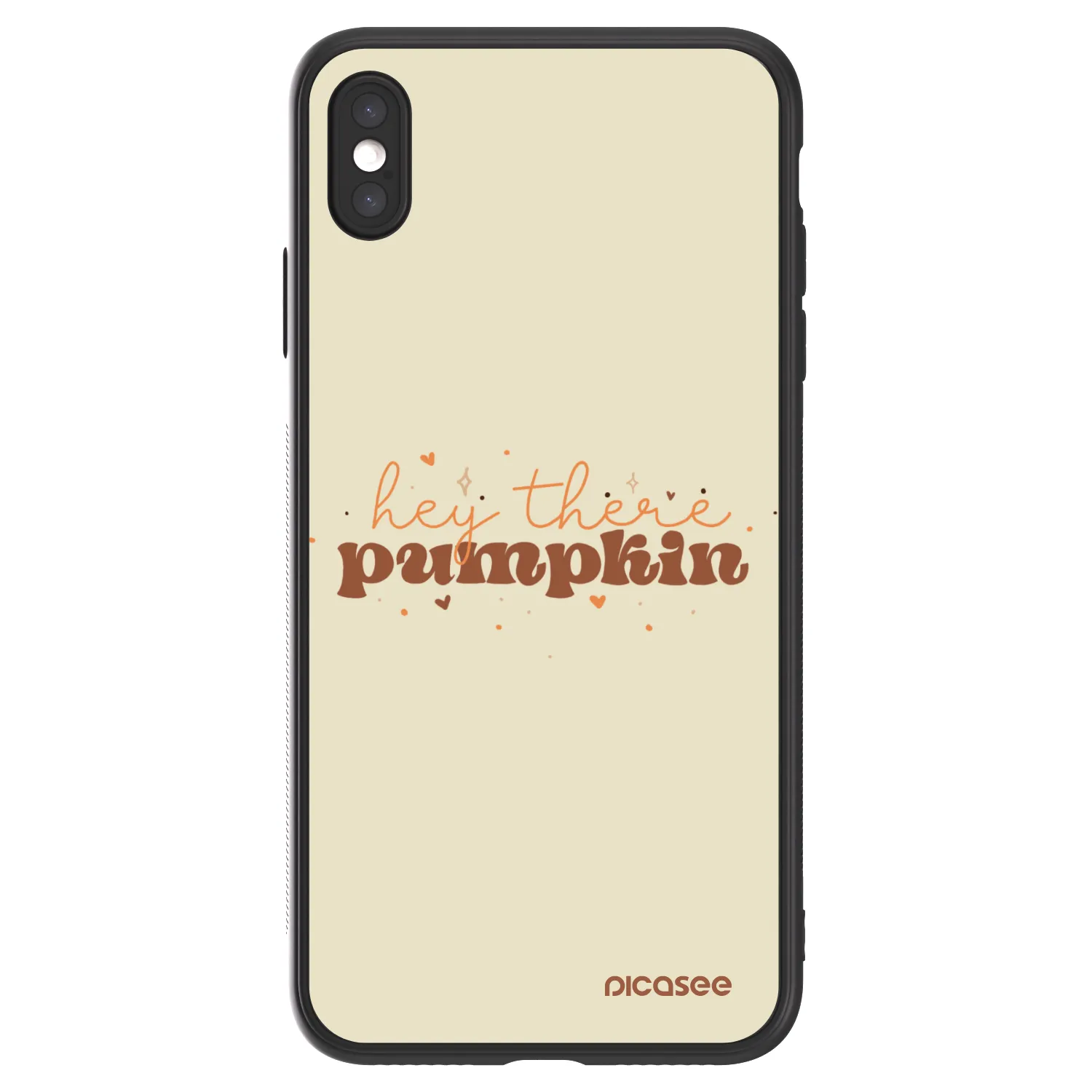 Picasee ULTIMATE CASE für Apple iPhone XS Max - Hey there pumpkin