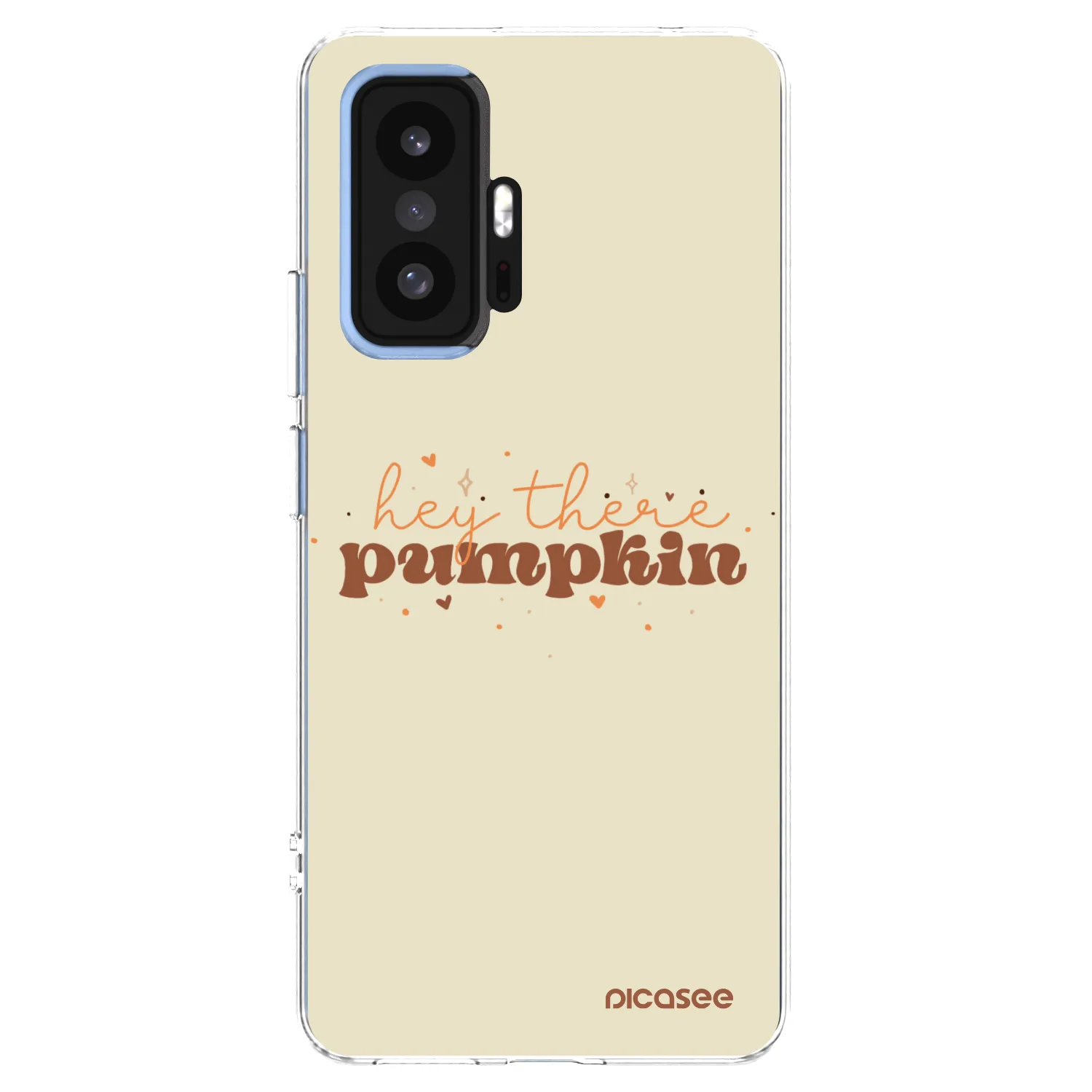 Picasee Xiaomi 11T Pro Hülle - Transparentes Silikon - Hey there pumpkin