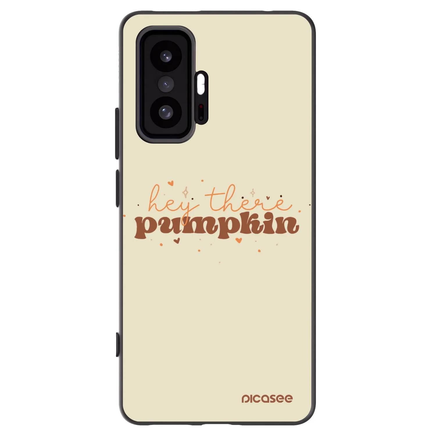 Picasee Xiaomi 11T Pro Hülle - Schwarzes Silikon - Hey there pumpkin