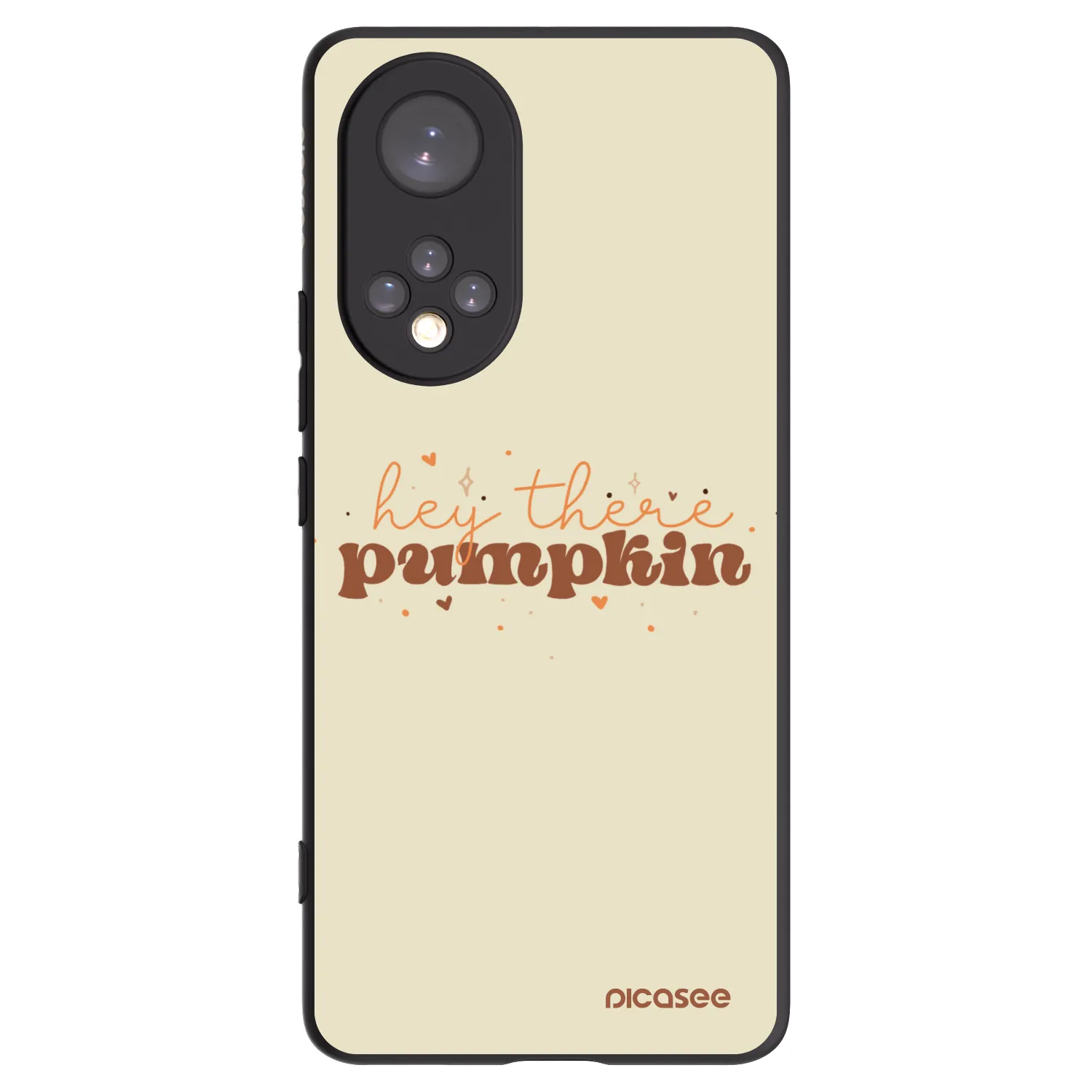 Picasee Honor 50 5G Hülle - Schwarzes Silikon - Hey there pumpkin