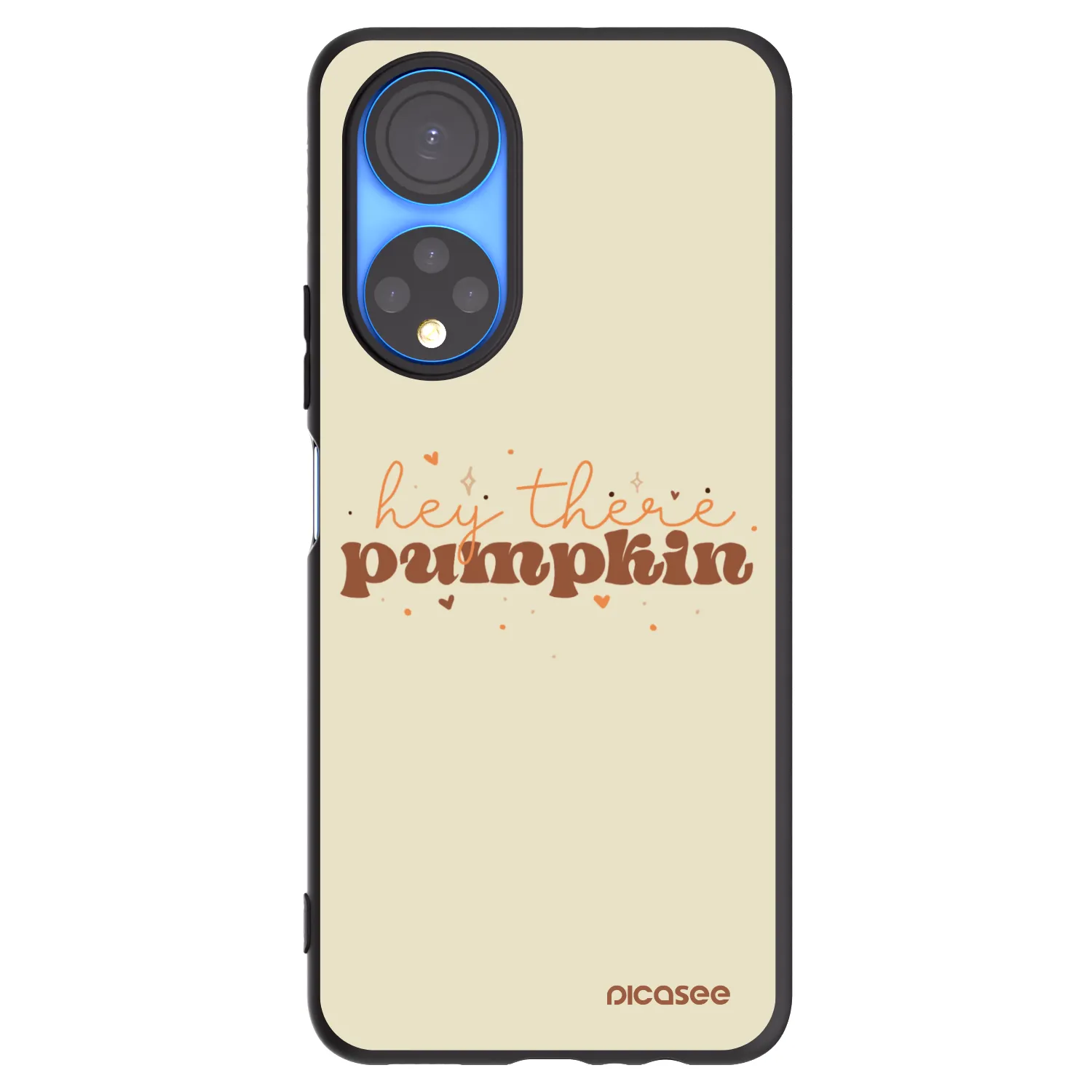 Picasee Honor X7 Hülle - Schwarzes Silikon - Hey there pumpkin