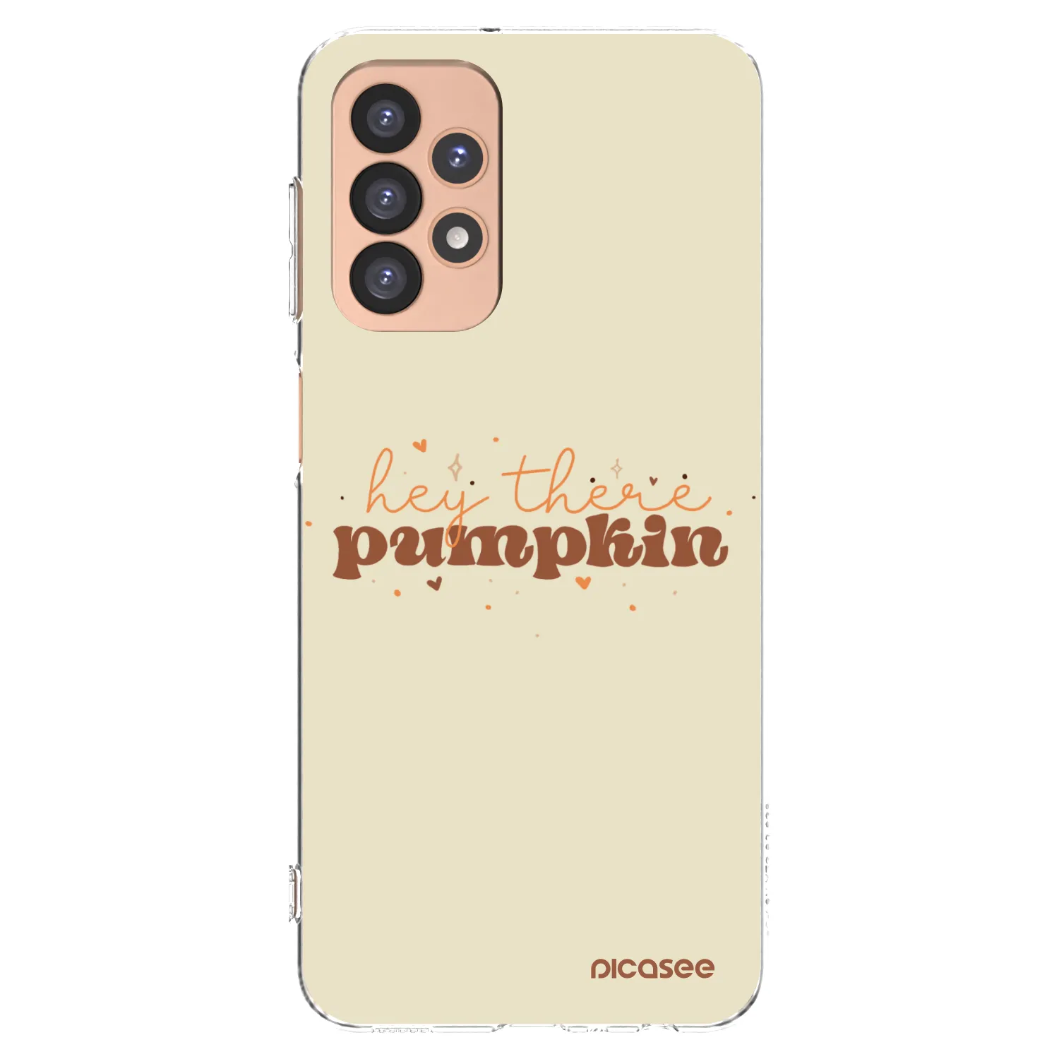 Picasee Samsung Galaxy A23 A236B 5G Hülle - Transparentes Silikon - Hey there pumpkin