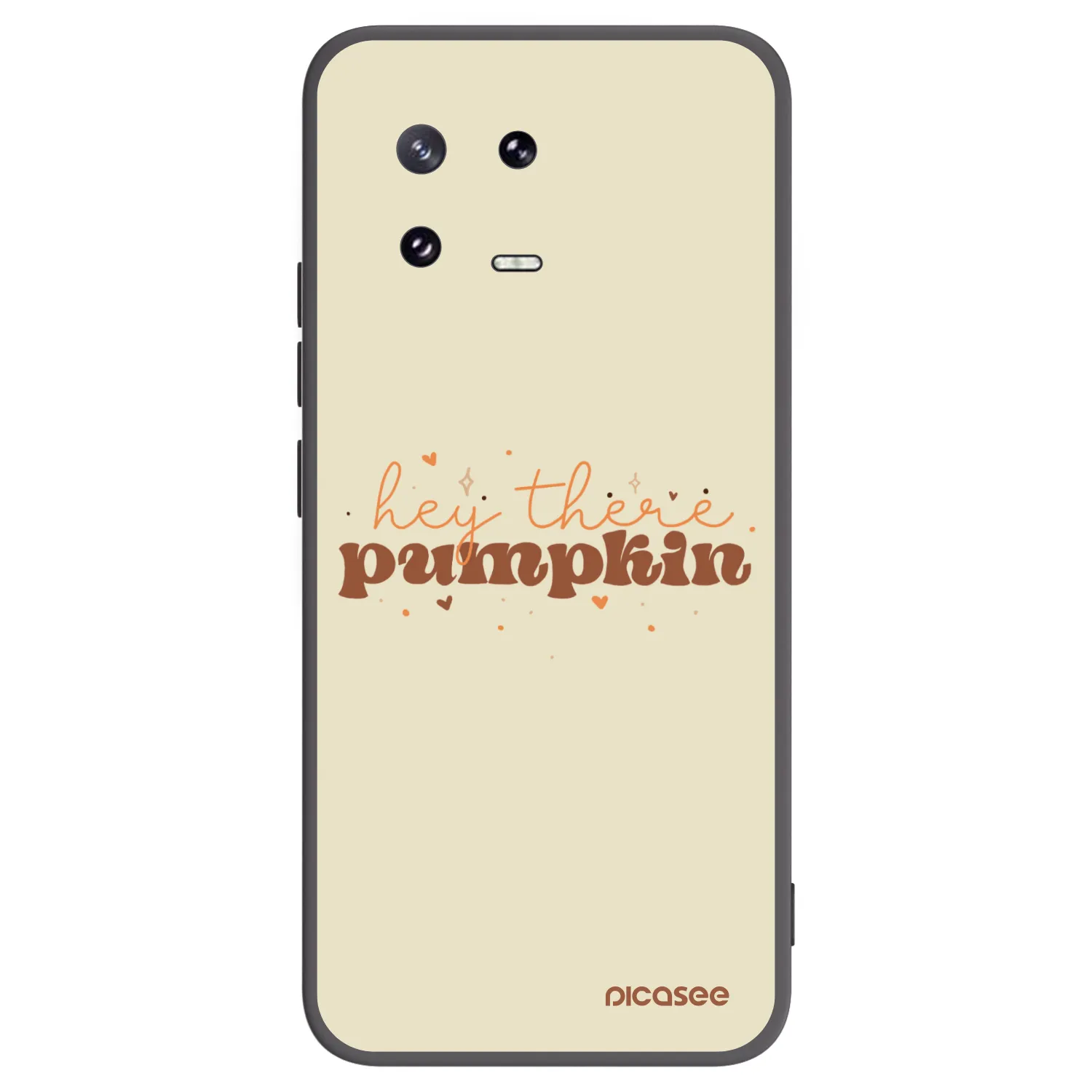 Picasee Xiaomi 13 Pro Hülle - Schwarzes Silikon - Hey there pumpkin