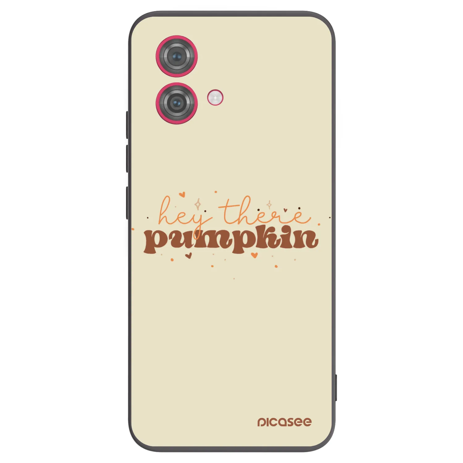 Picasee Motorola Moto G84 5G Hülle - Schwarzes Silikon - Hey there pumpkin