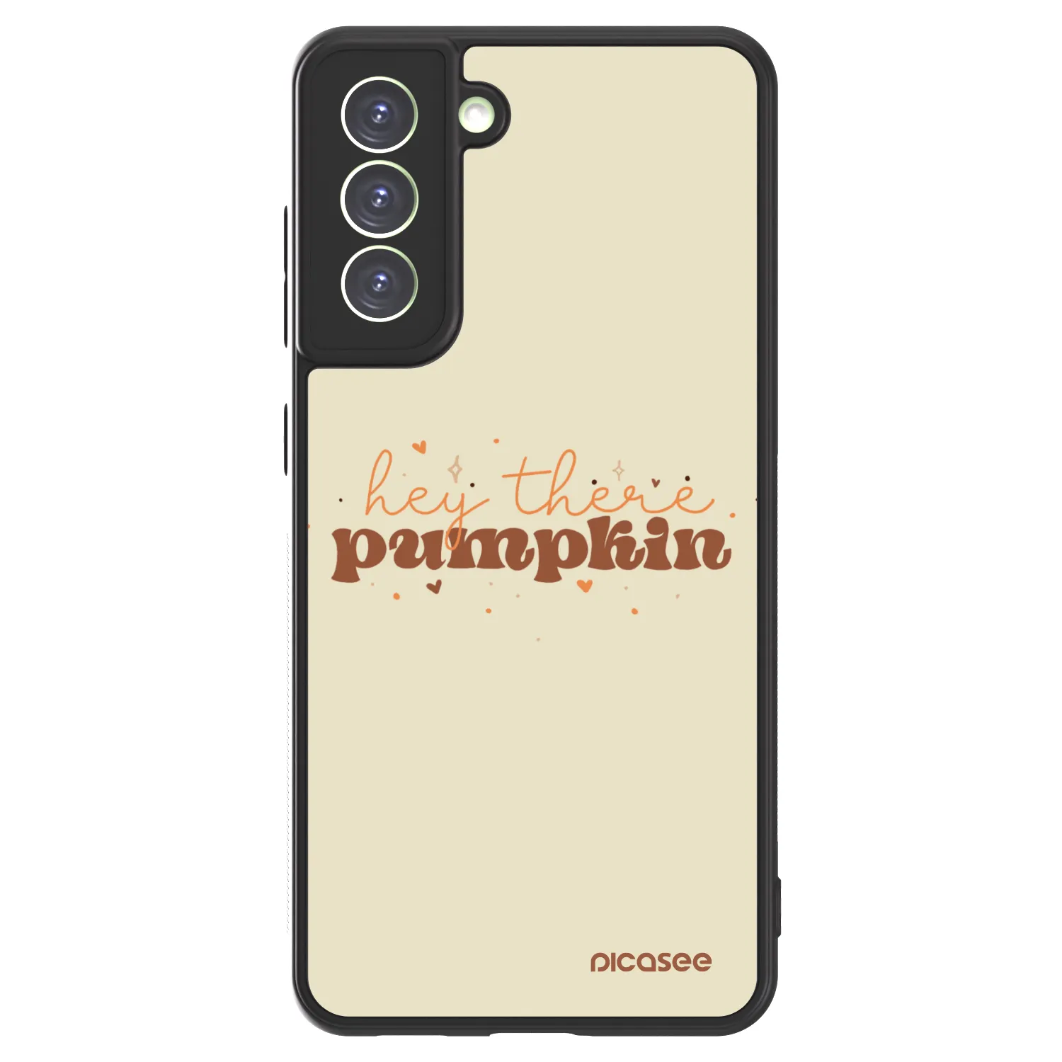 Picasee ULTIMATE CASE PowerShare für Samsung Galaxy S21 FE 5G - Hey there pumpkin