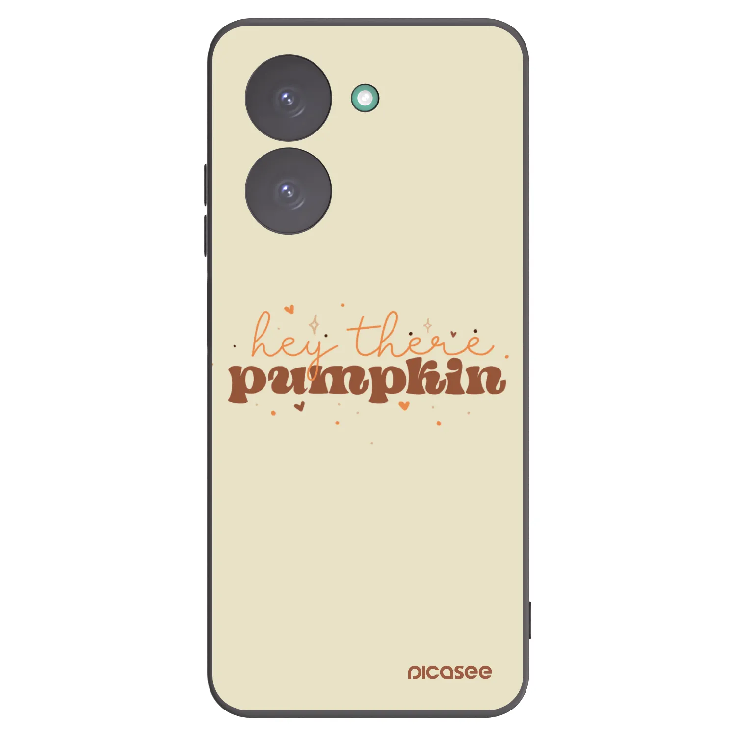 Picasee Xiaomi Redmi A5 Hülle - Schwarzes Silikon - Hey there pumpkin