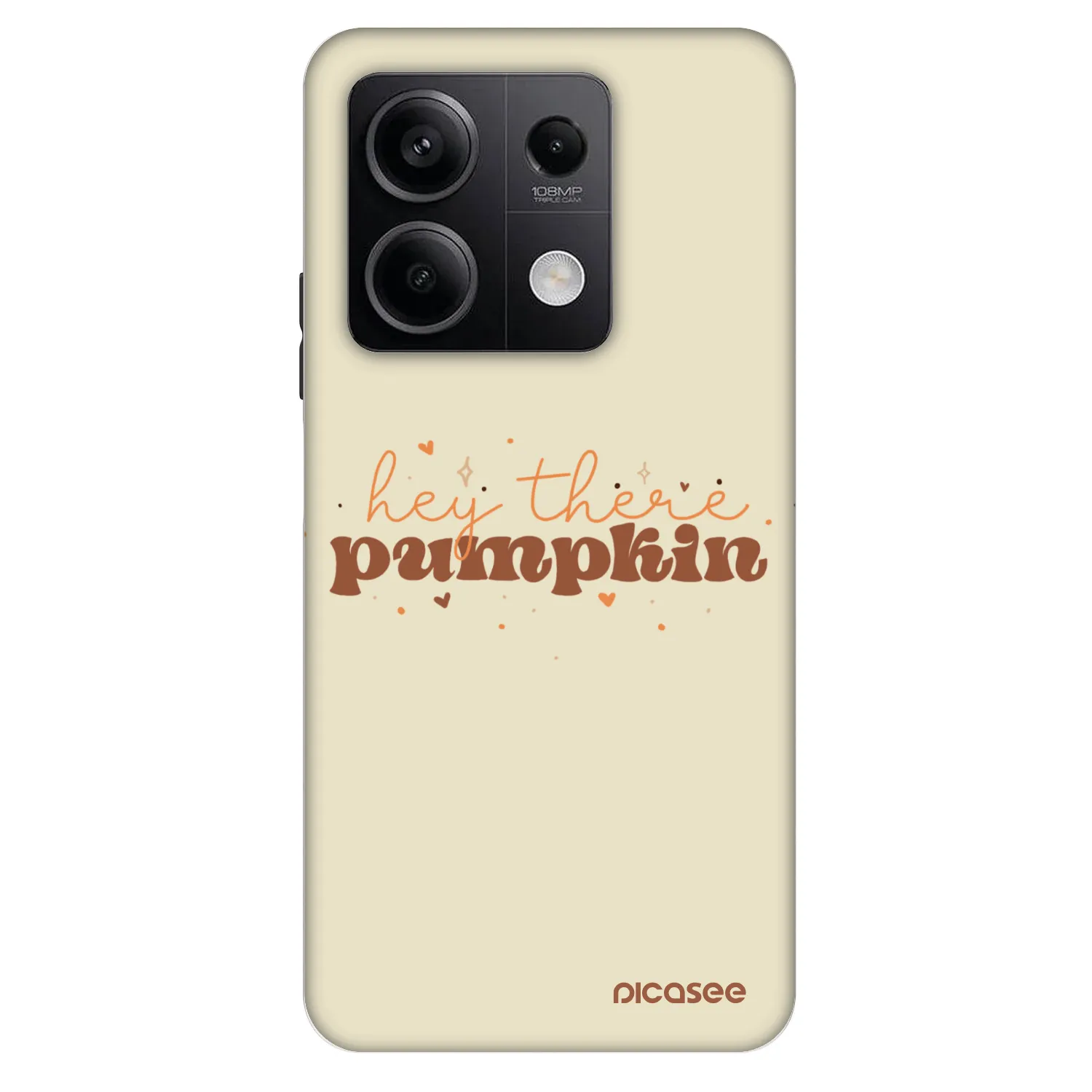 Picasee Fashion Case für Xiaomi Redmi Note 13 5G - Hey there pumpkin