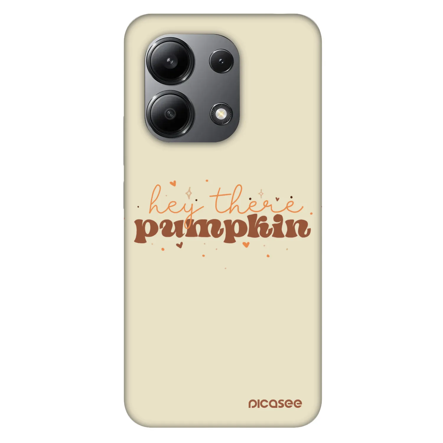 Picasee Fashion Case für Xiaomi Redmi Note 13 4G - Hey there pumpkin