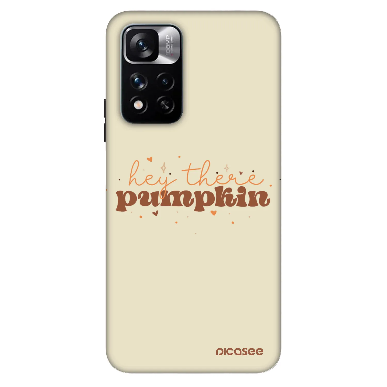 Picasee Fashion Case für Xiaomi Redmi Note 11 Pro 5G - Hey there pumpkin