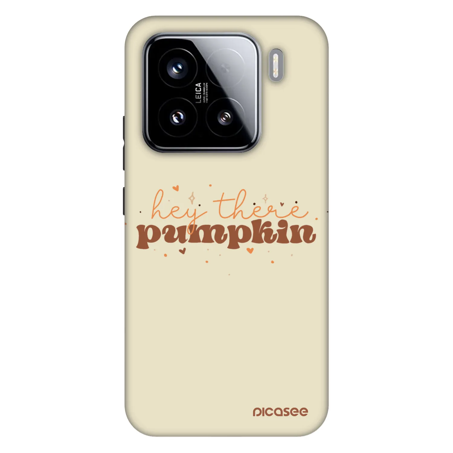 Picasee Fashion Case für Xiaomi 15 - Hey there pumpkin