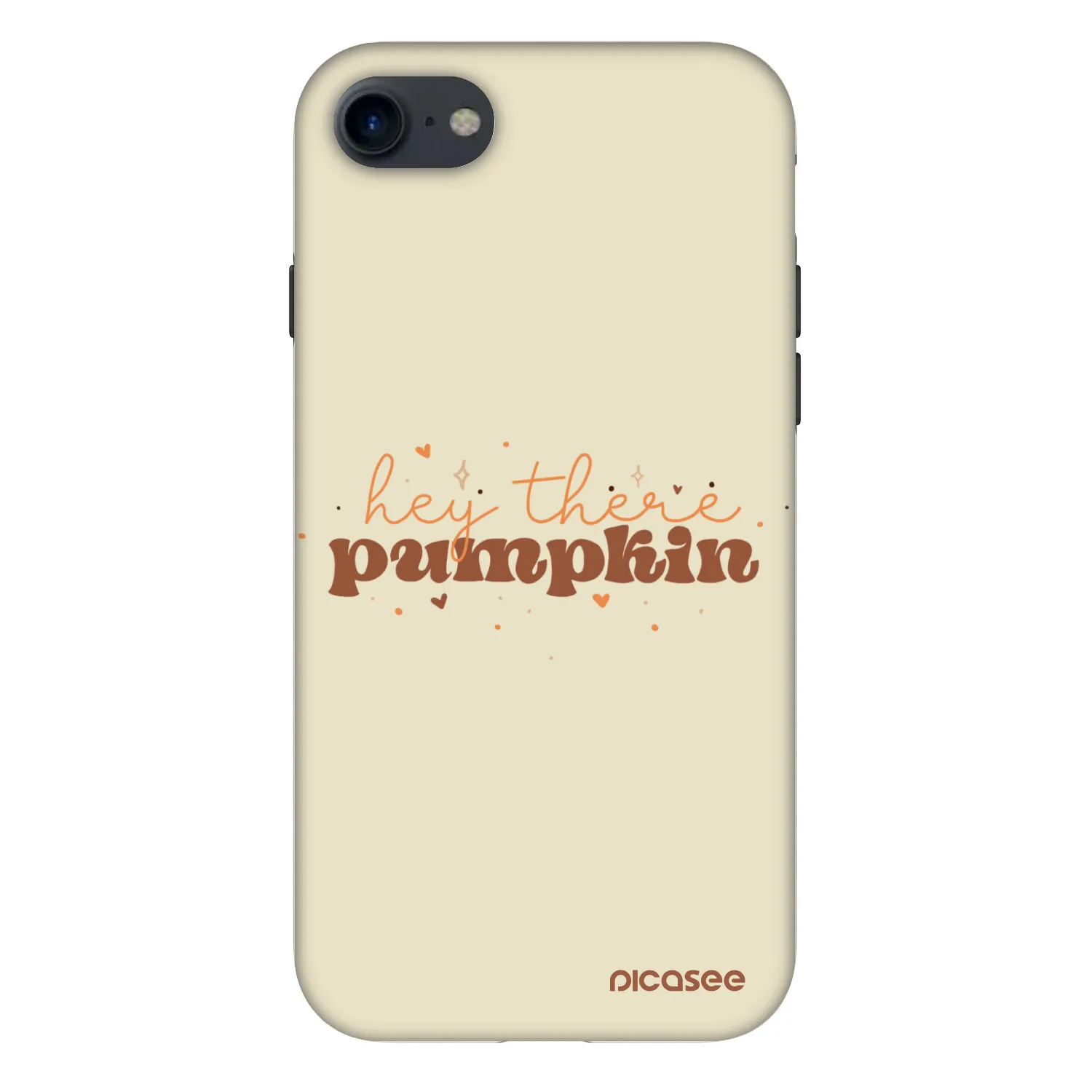 Picasee Fashion Case für Apple iPhone 8 - Hey there pumpkin