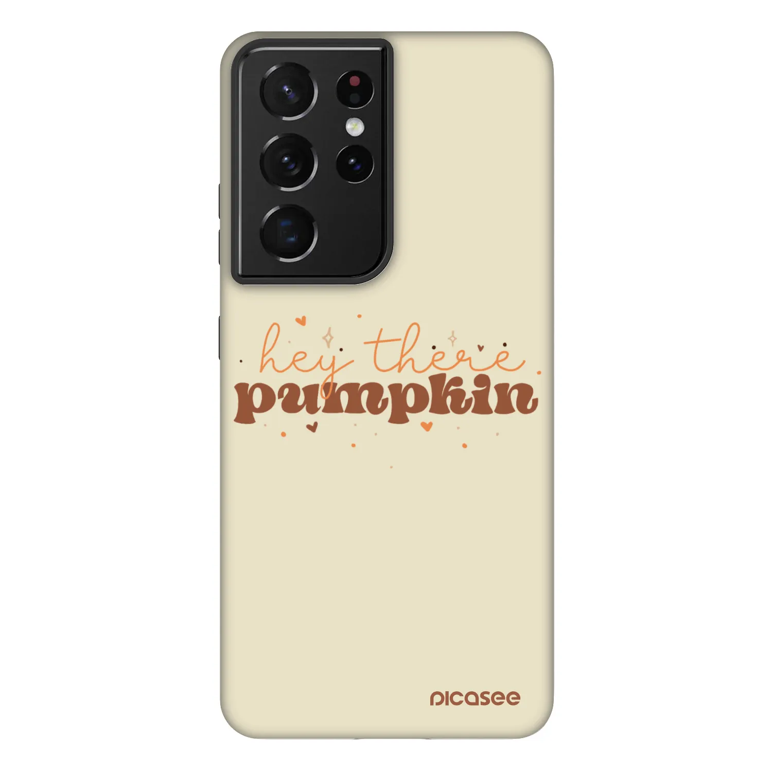 Picasee Fashion Case für Samsung Galaxy S21 Ultra 5G G998B - Hey there pumpkin