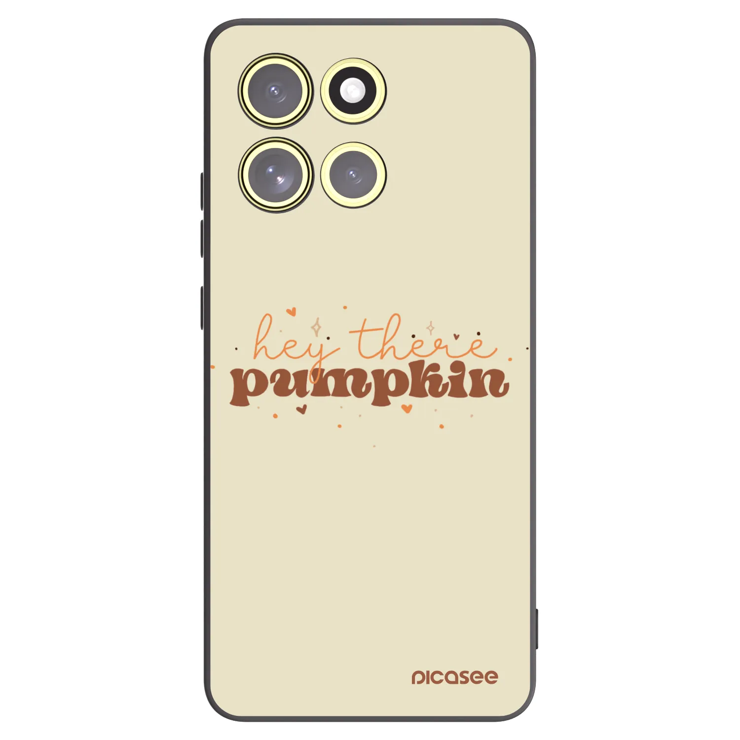 Picasee Motorola Moto G86 5G Hülle - Schwarzes Silikon - Hey there pumpkin