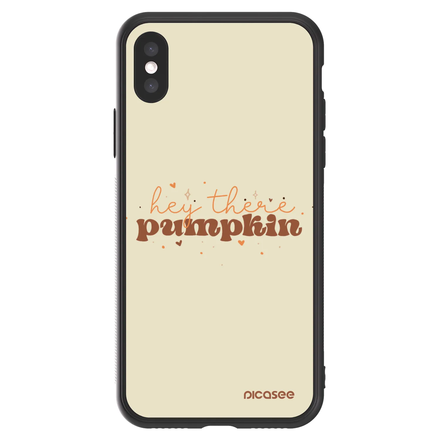 Picasee ULTIMATE CASE für Apple iPhone X/XS - Hey there pumpkin