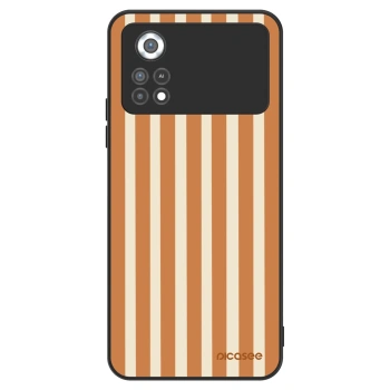 Hülle für Xiaomi Poco X4 Pro 5G - Orange lines