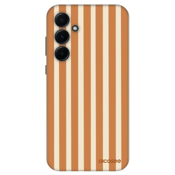 Hülle für Samsung Galaxy A55 5G A556B - Orange lines