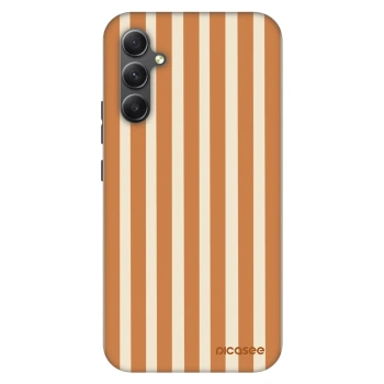 Hülle für Samsung Galaxy A34 5G A346B - Orange lines