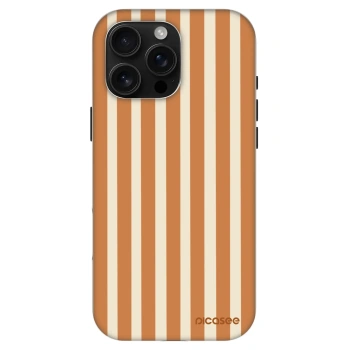 Hülle für Apple iPhone 16 Pro Max - Orange lines