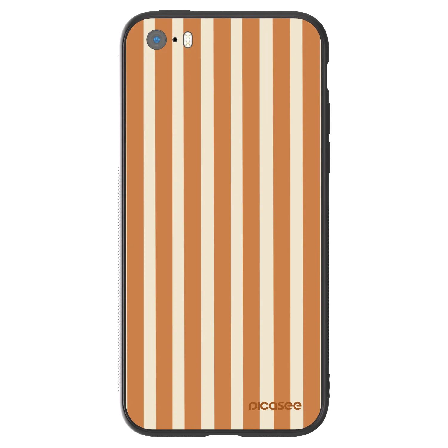 Picasee ULTIMATE CASE für Apple iPhone 5/5S/SE - Orange lines