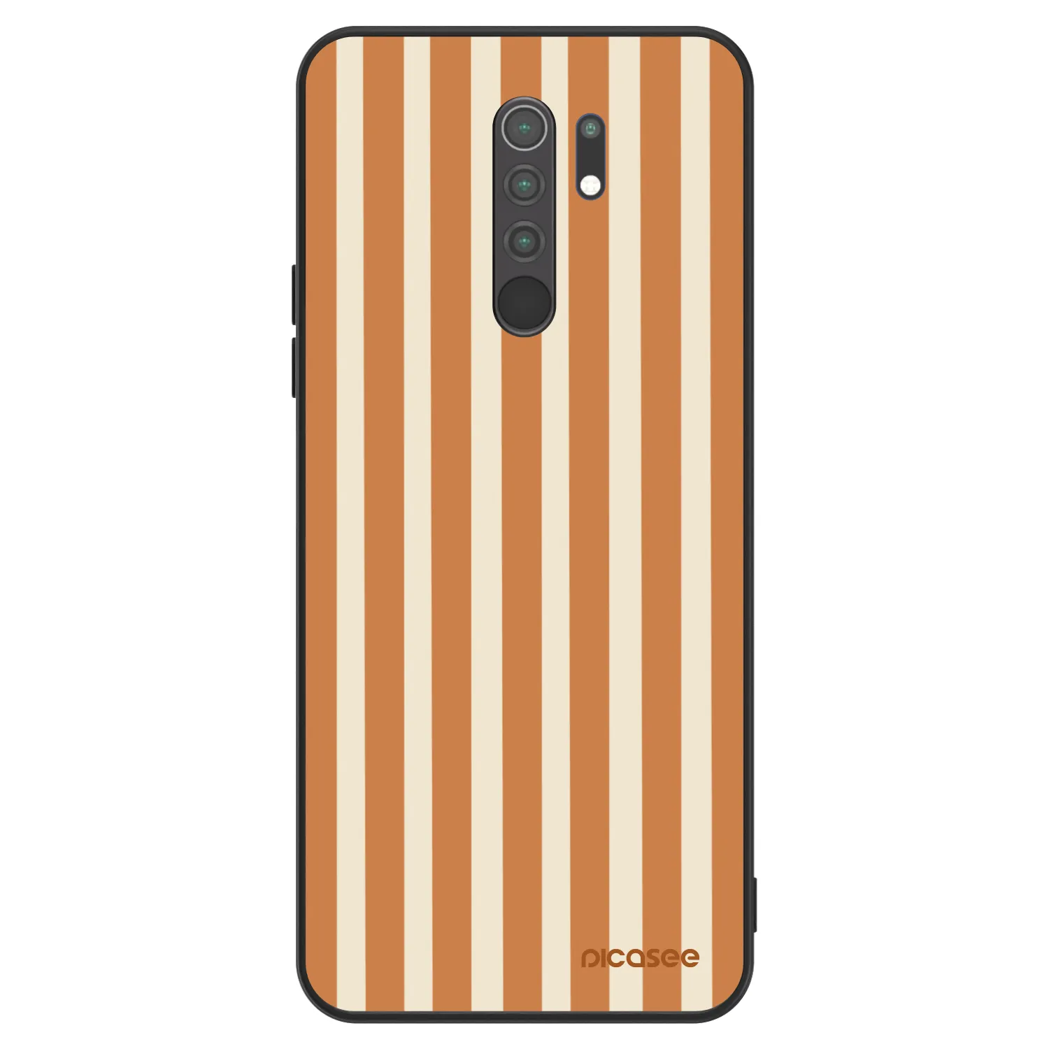 Picasee ULTIMATE CASE für Xiaomi Redmi 9 - Orange lines