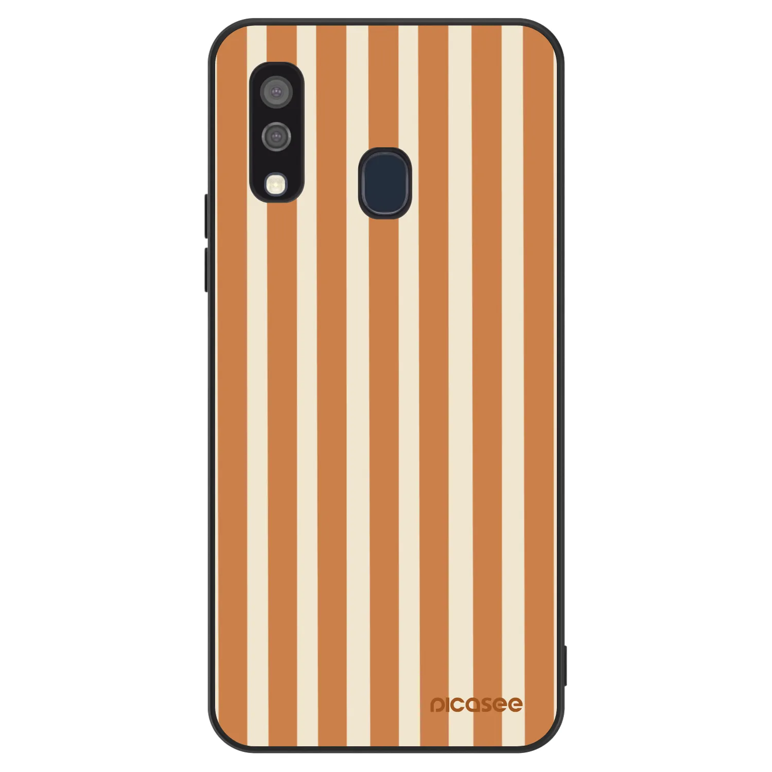 Picasee ULTIMATE CASE für Samsung Galaxy A40 A405F - Orange lines