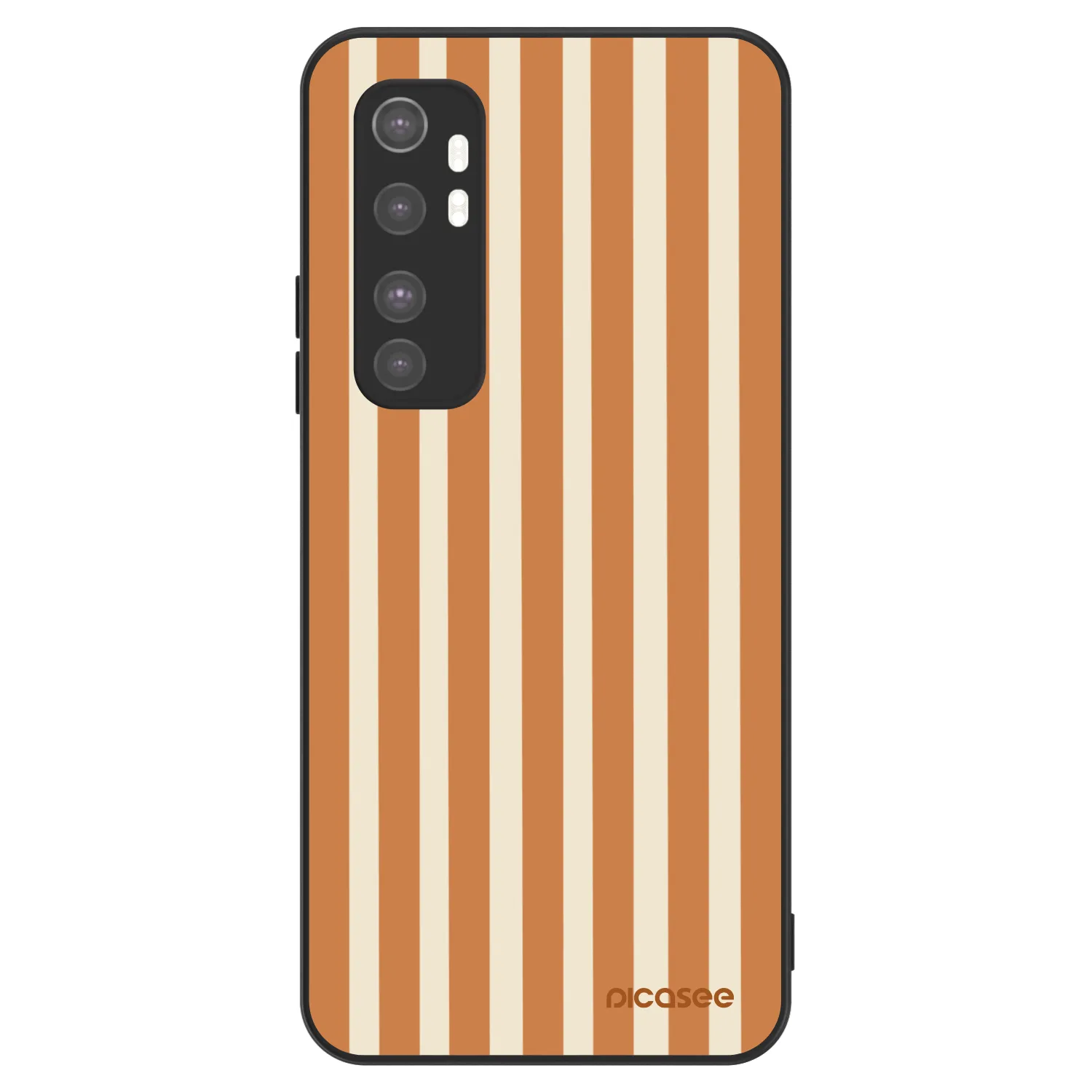 Picasee ULTIMATE CASE für Xiaomi Mi Note 10 Lite - Orange lines