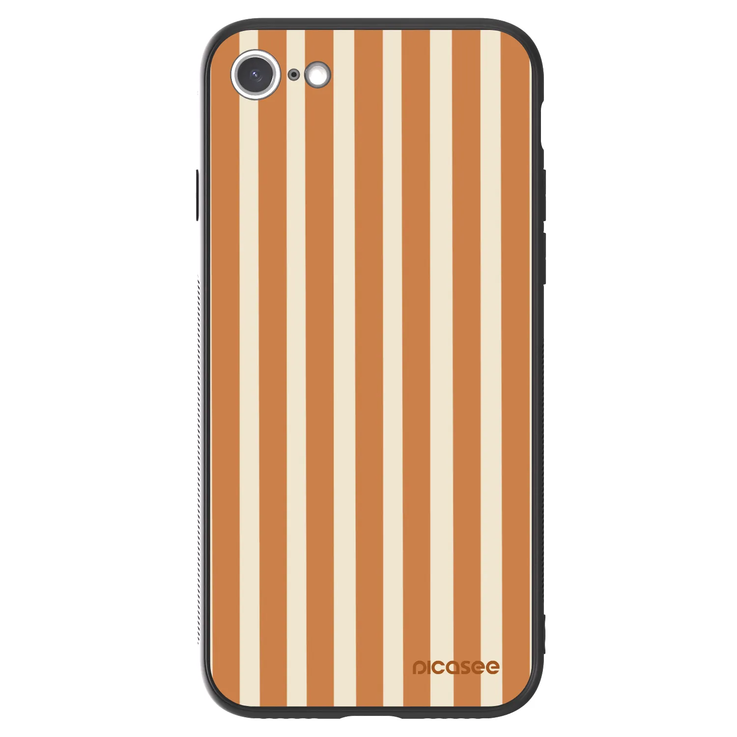 Picasee ULTIMATE CASE für Apple iPhone SE 2020 - Orange lines