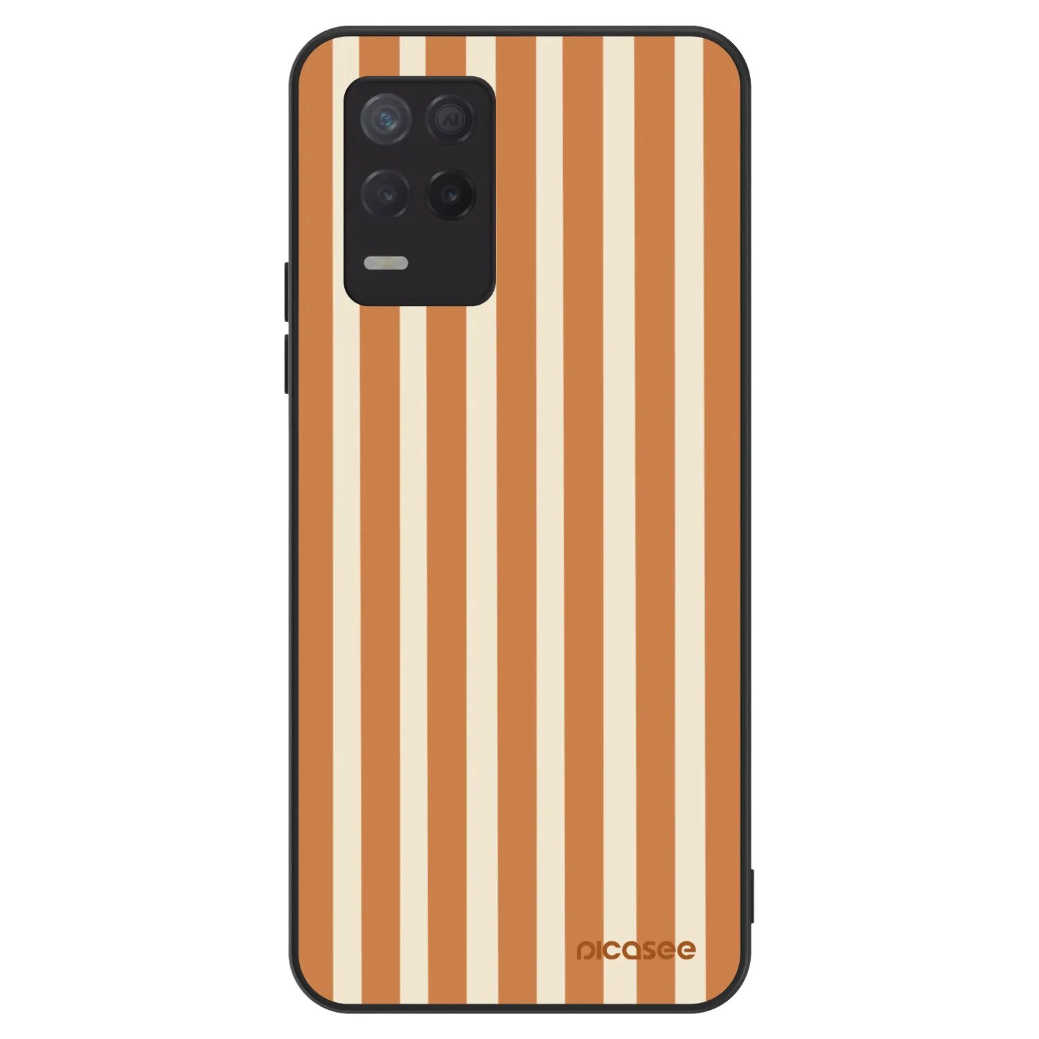 Picasee ULTIMATE CASE für Realme 8 5G - Orange lines