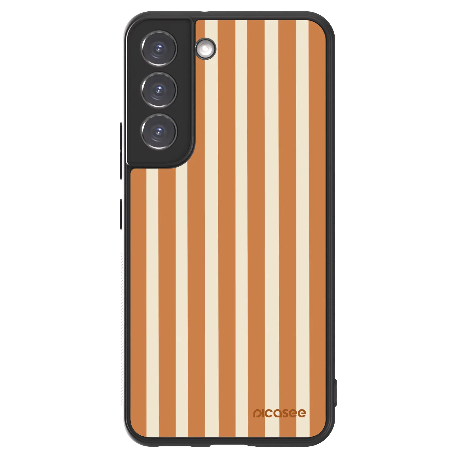 Picasee ULTIMATE CASE für Samsung Galaxy S22 5G - Orange lines