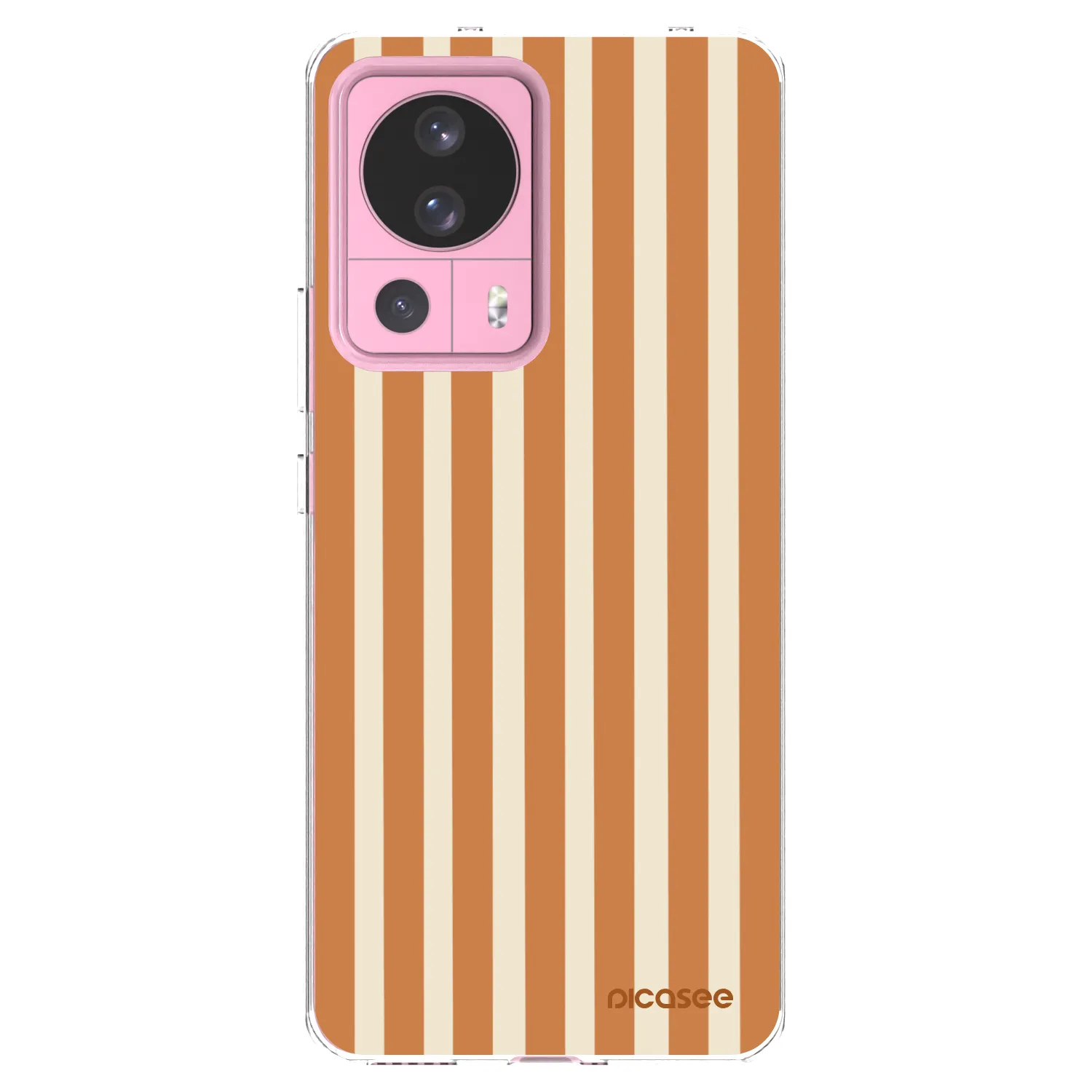 Picasee Xiaomi 13 Lite Hülle - Transparentes Silikon - Orange lines