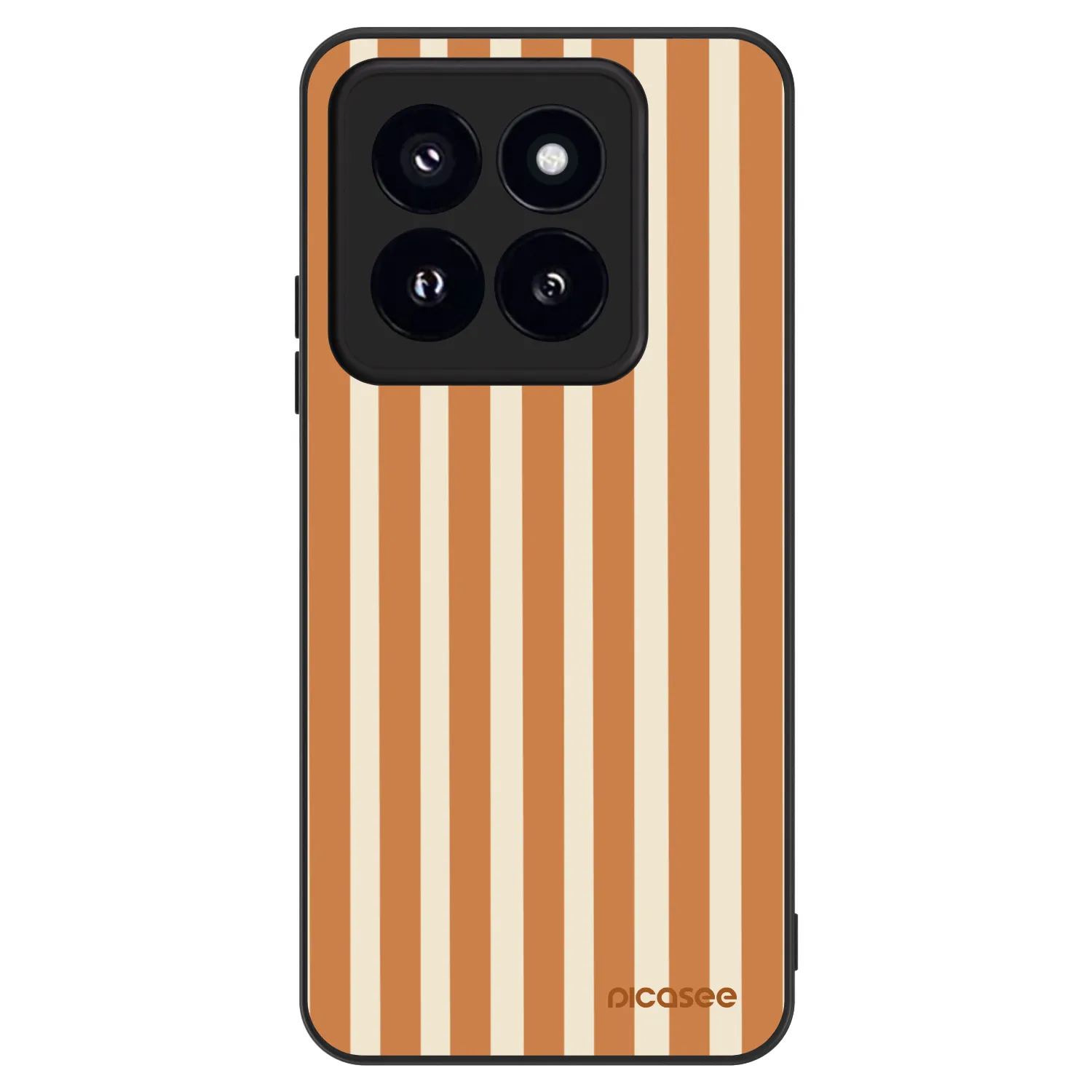 Picasee ULTIMATE CASE für Xiaomi 14 Pro - Orange lines